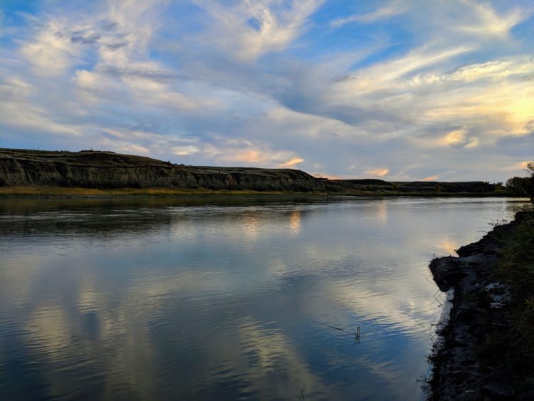 The Missouri River ESE of Wolf Point, MT SkySpy Photos, Images, Video