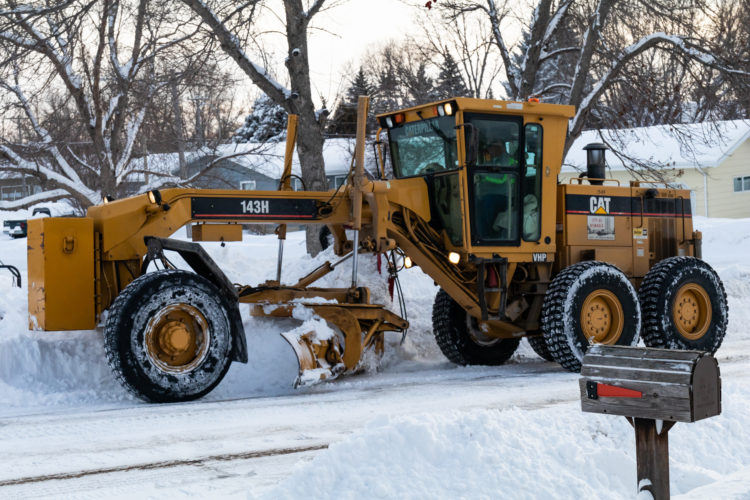 Thank You Bismarck Snow Plow Drivers SkySpy Photos, Images, Video